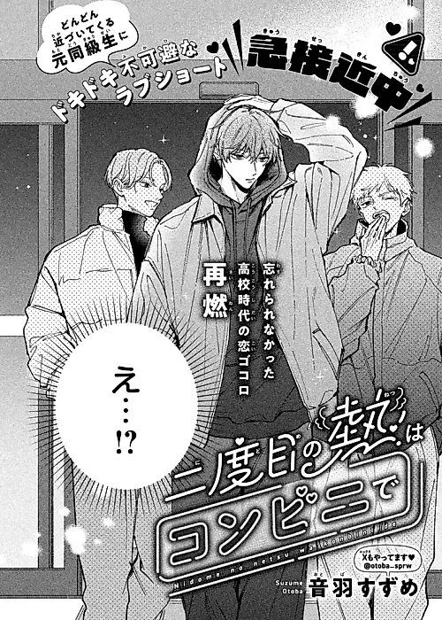 Cover image for the manga called Nidome no Netsu wa Konbini de