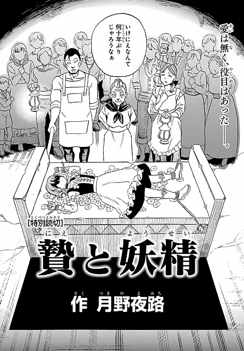 Cover image for the manga called Nie to Yousei