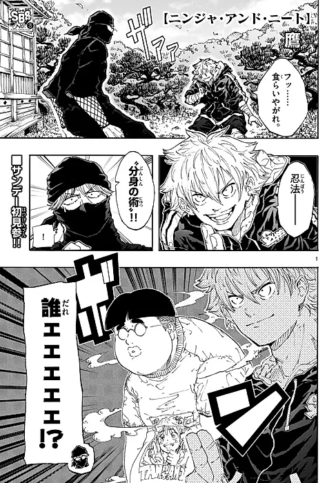 Cover image for the manga called Ninja and NEET