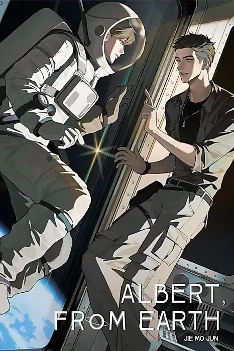 Cover image for the novel called Albert, from Earth
