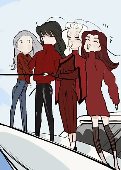 Cover image for the manhua called Bitchy Mean Girls