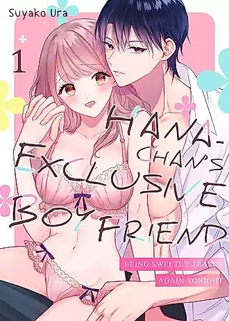 Cover image for the manga called Hana-chan Gentei Kareshi - Konya mo Amaku Ijiwaru ni Semarareteimasu
