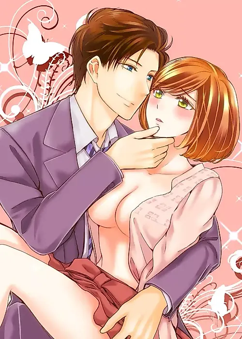 Cover image for the manga called The Mean Boss Bares His Fangs in Bed