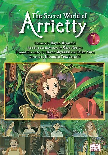 Cover image for the manga called The Secret World of Arrietty