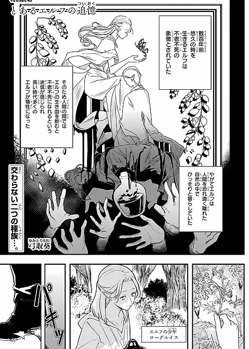 Cover image for the manga called Toaru Elf no Tsuioku