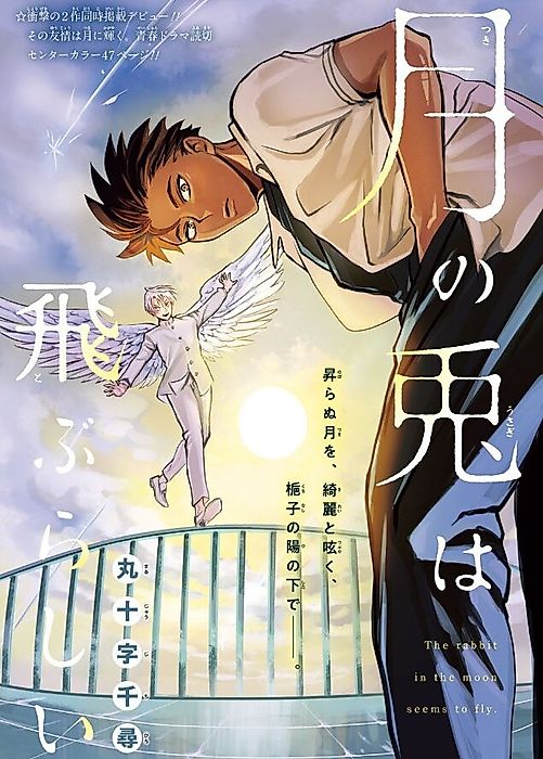 Cover image for the manga called The Rabbit in the Moon Seems to Fly