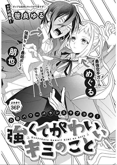 Cover image for the manga called Tsuyokute Kawaii Kimi no Koto