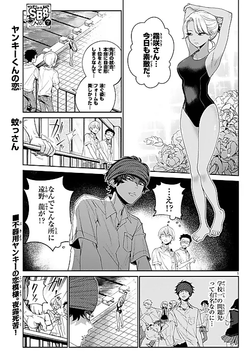Cover image for the manga called Yankee-kun no Koi