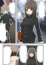Cover image for the manga called A TS Girl Who Comes to School in a Boy’s Uniform Despite Having Turned Into a Woman