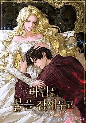 Cover image for the novel called The Wind Quells the Flame