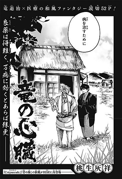 Cover image for the manga called Ryuu no Shinzou