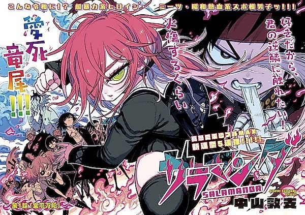 Cover image for the manga called Salamander