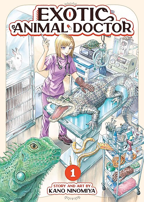 Cover image for the manga called Exotic Animal Doctor