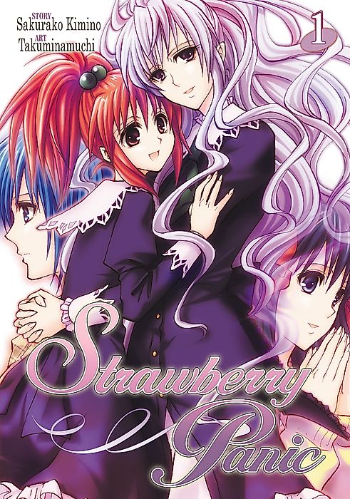Cover image for the manga called Strawberry Panic