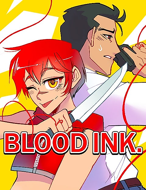 Cover image for the oel called Blood-Ink