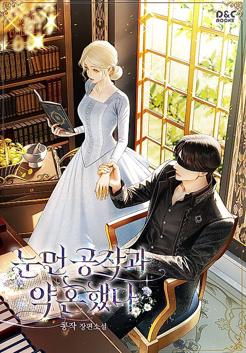 Cover image for the novel called Engaged to the Blind Duke