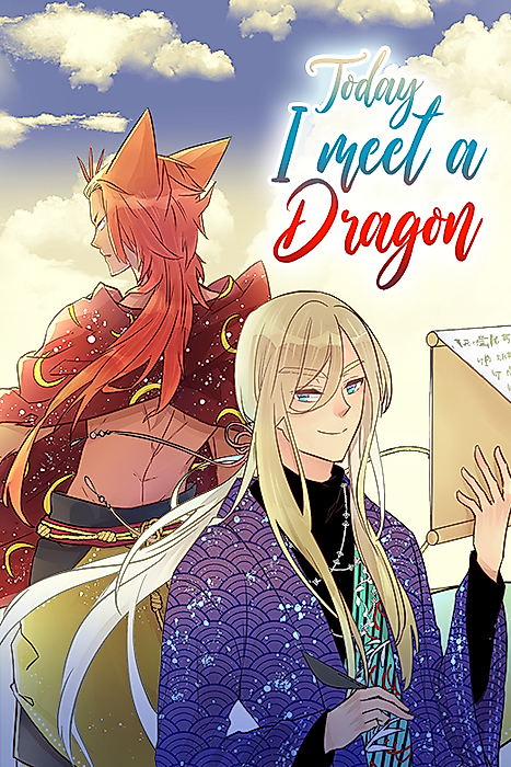 Cover image for the oel called Today I Meet a Dragon