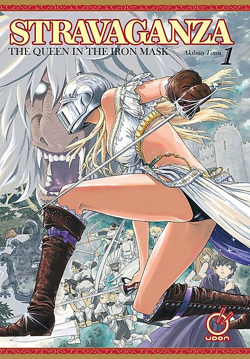 Cover image for the manga called Stravaganza: The Queen in the Iron Mask