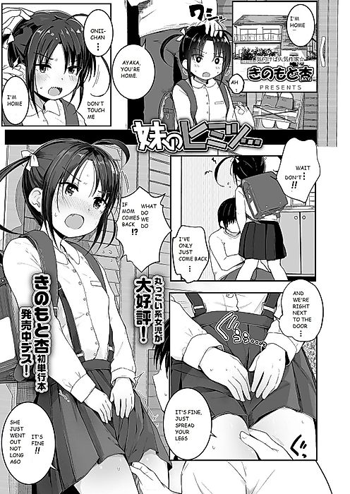 Cover image for the manga called My Little Sister's Secret...