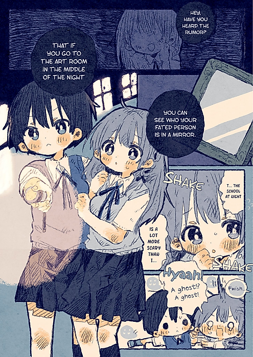 Cover image for the manga called Sneaking into School Yuri