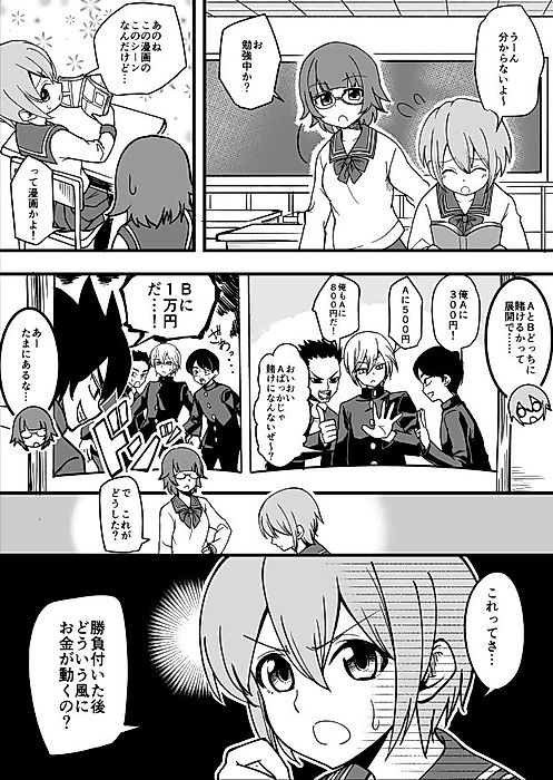 Cover image for the manga called A Manga About a Question in Manga