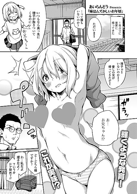 Cover image for the manga called Imouto wa Muzukashii Otoshigoro