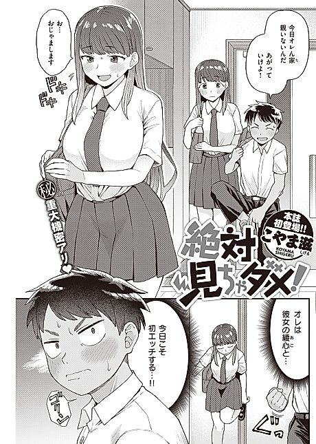 Cover image for the manga called Don't You Dare Look!