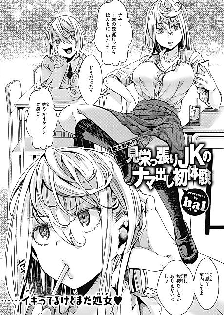 Cover image for the manga called [Shojo Soushitsu!?] Mieppari JK no Namadashi Shotaiken
