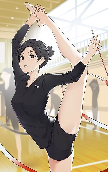Cover image for the manga called How a Gymnastics Club Girl Learned How to Express Herself Through Sex