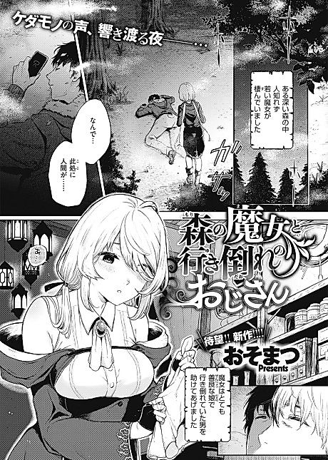 Cover image for the manga called The Witch of the Forest & the Collapsed Man
