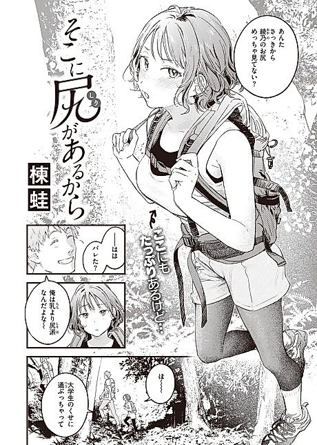 Cover image for the manga called Because the Ass is There