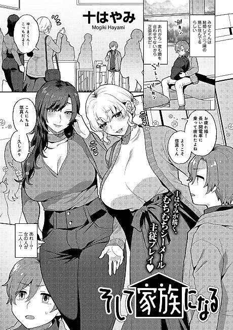 Cover image for the manga called Soshite Kazoku ni Naru