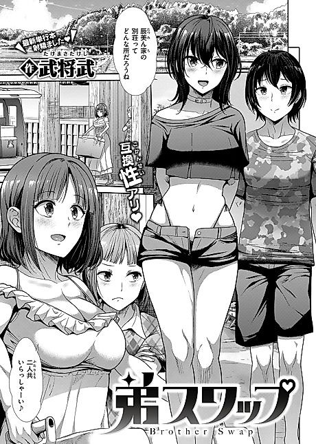 Cover image for the manga called Brother Swap