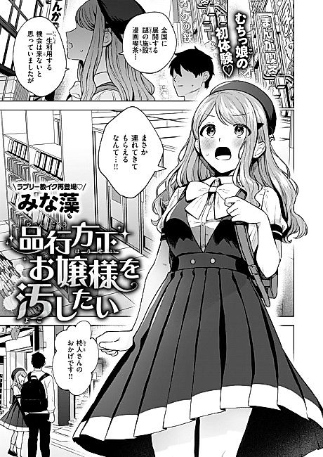Cover image for the manga called I Want to Defile a Well-Behaved Young Lady