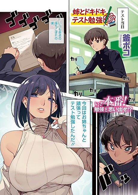 Cover image for the manga called Heart-Throbbing Test Prep with Nee-chan!