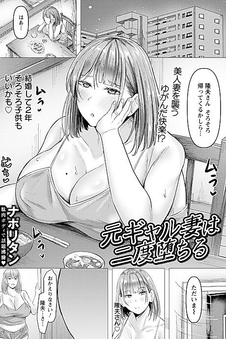 Cover image for the manga called Moto Gal Tsuma wa Nido Ochiru