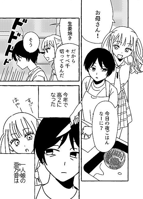 Cover image for the manga called Amane to Okaa-san
