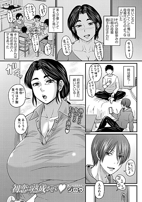 Cover image for the manga called Hatsukoi wa Jukusei Sasete