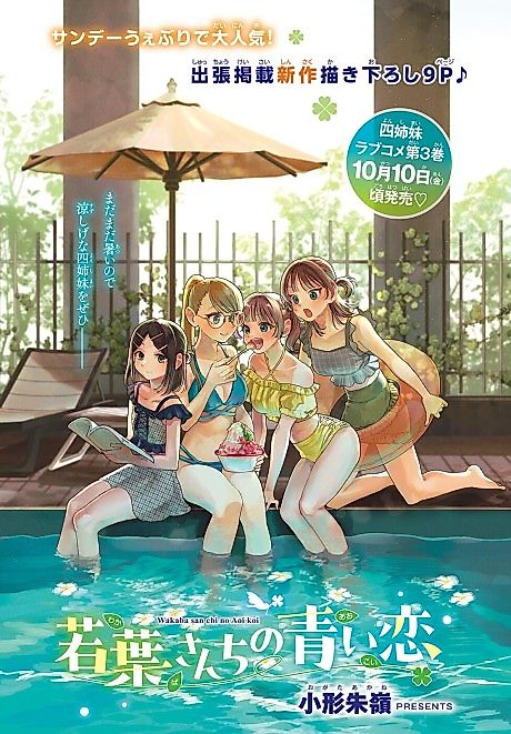 Cover image for the manga called Wakaba-san Chi no Aoi Koi: Bangai-hen