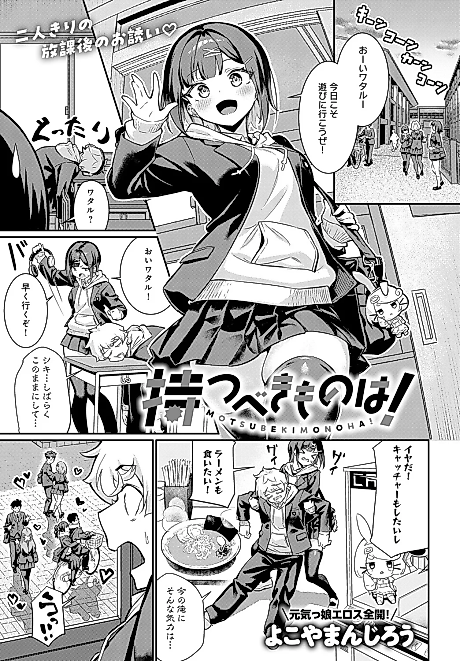 Cover image for the manga called Motsubeki Mono wa!