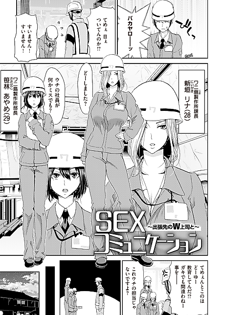 Cover image for the manga called Sex Communication With Both of My Bosses