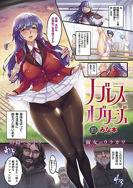 Cover image for the manga called Noblesse Oblige