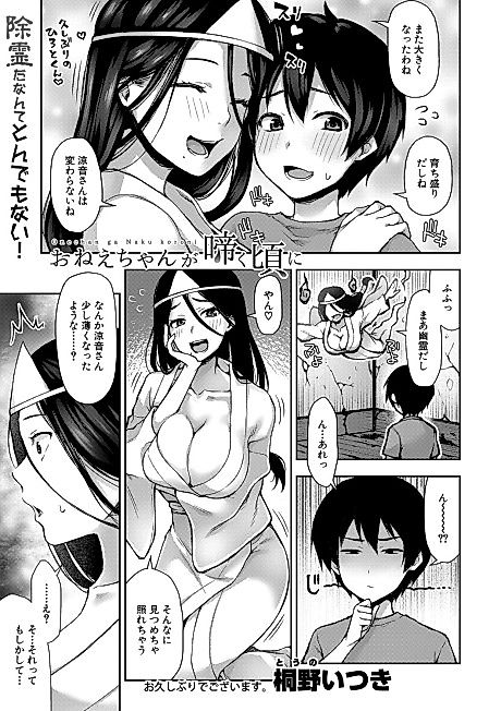 Cover image for the manga called Onee-chan ga Naku Koro ni