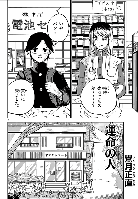 Cover image for the manga called Unmei no Hito
