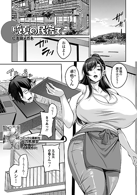 Cover image for the manga called Banka no Minshuku de