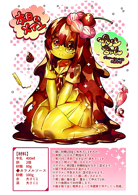 Cover image for the manga called A story about Zairyo-chan baking sweets in the middle of the night