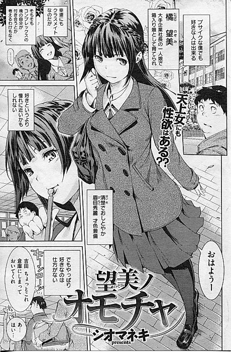 Cover image for the manga called Nozomi no Omocha