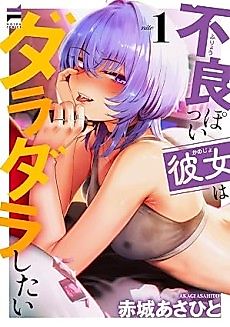 Cover image for the manga called My Delinquentish Girlfriend Wants to Laze Around